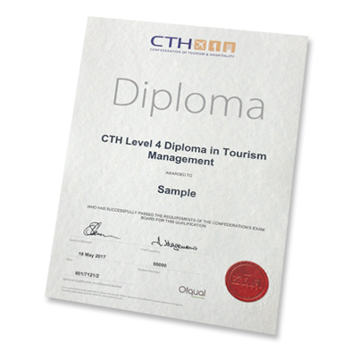 Cth Level 4 Diploma In Tourism Management